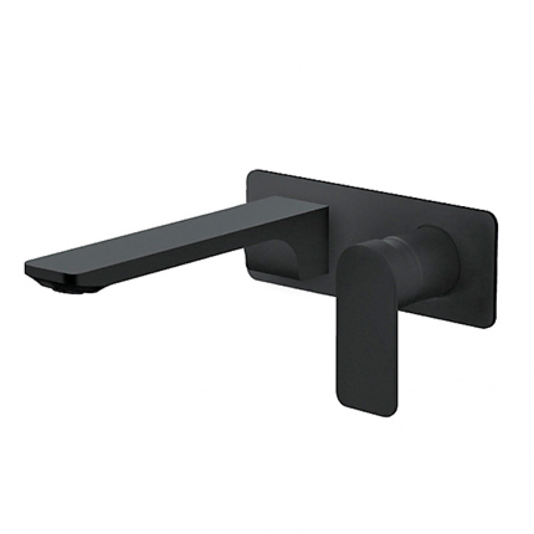 Baterija Rosan S2 black uzidna za umivaonik • Fontana